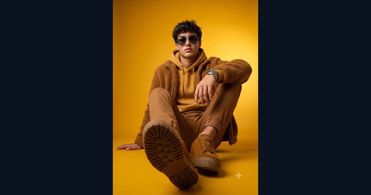 Men's Streetwear AI Image Prompt Result
