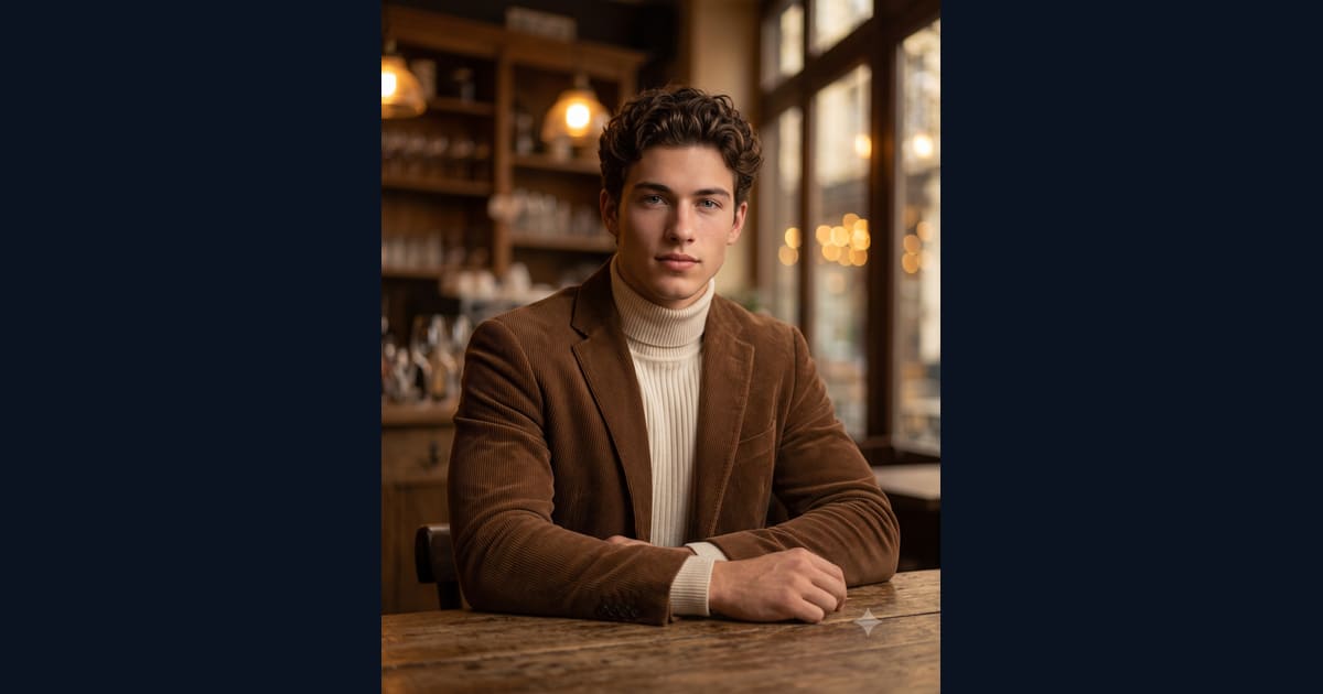 Cafe Lifestyle Photography Prompt AI Image Prompt Result