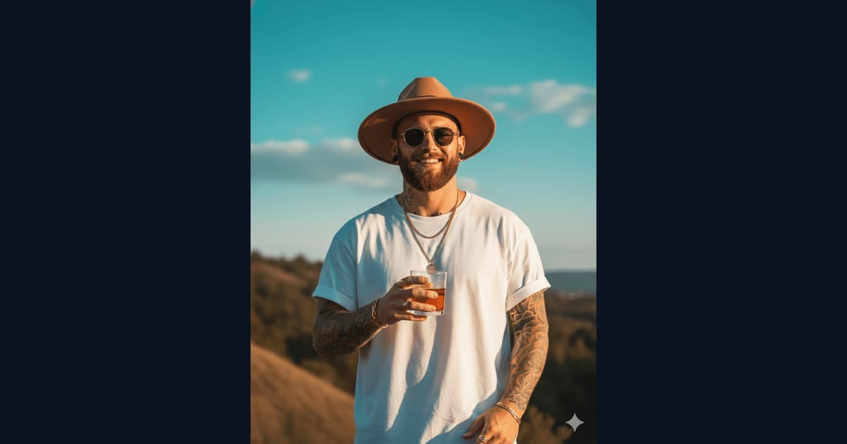 Sip of Sunshine AI Image Prompt Result