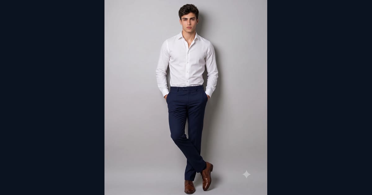 Professional Men's Portrait AI Image Prompt Result