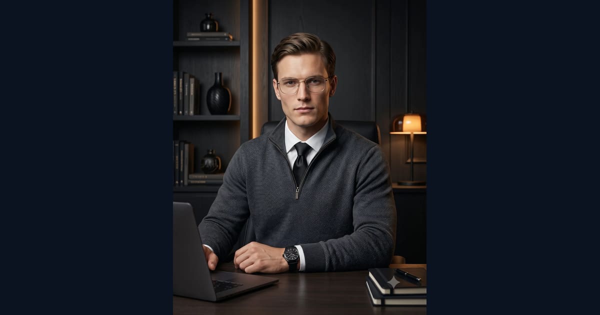 CEO Style Portrait Prompt AI Image Prompt Result