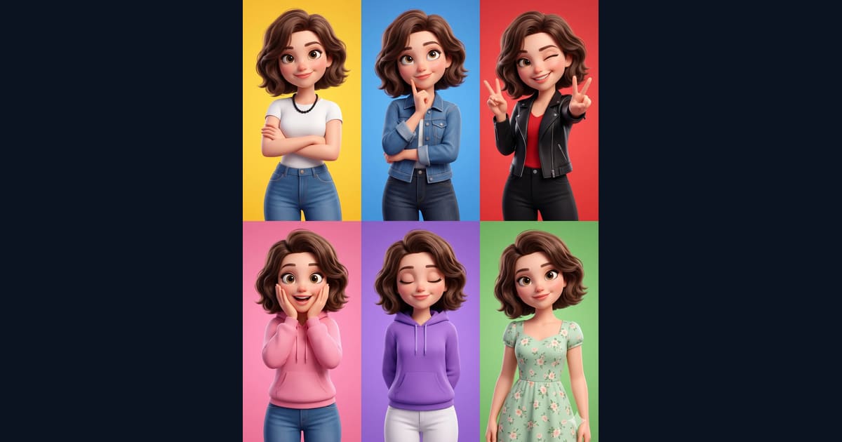 3D Cartoon Avatar Prompt AI Image Prompt Result