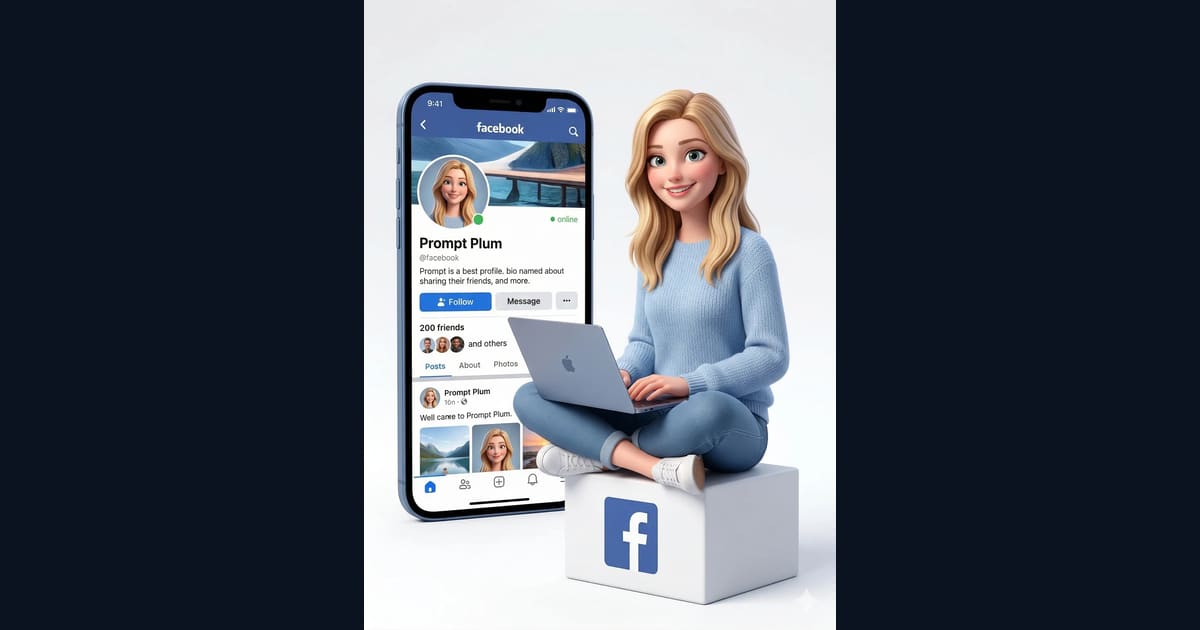 Social Media Avatar Prompt AI Image Prompt Result