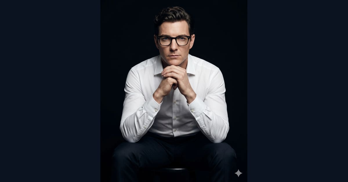Corporate Male Portrait Prompt AI Image Prompt Result
