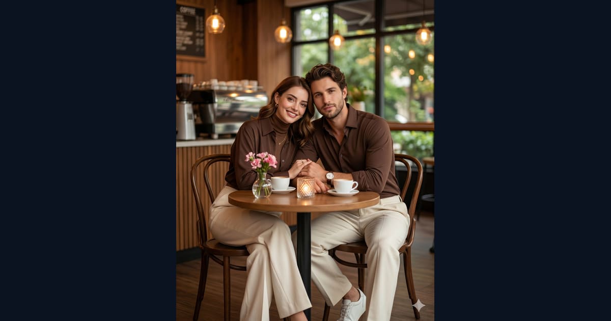 Coffee Date Aesthetic Prompt AI Image Prompt Result