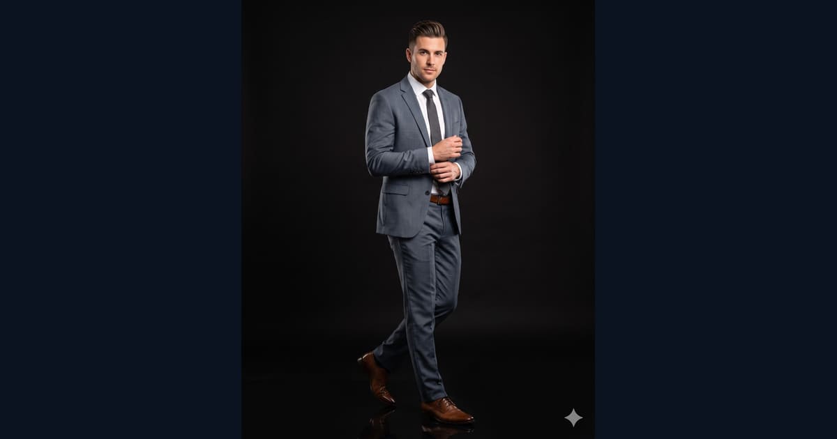 Men's Style AI Image Prompt Result