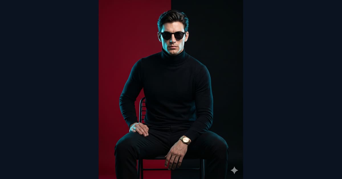Men's Fashion Style Prompt AI Image Prompt Result