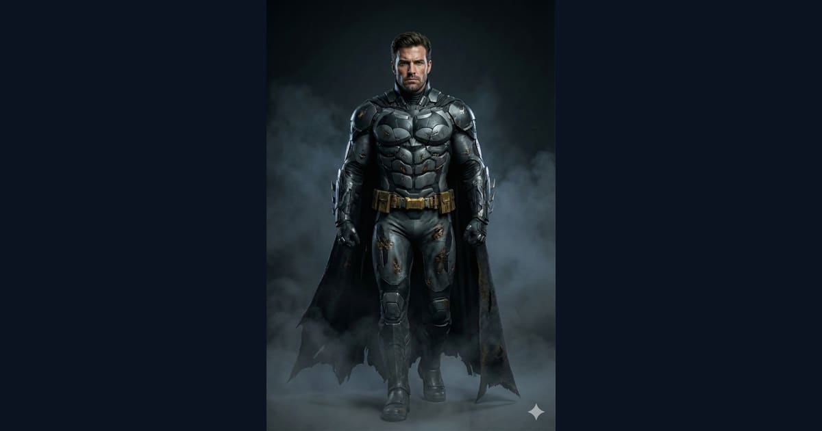 The Dark Knight Endures AI Image Prompt Result