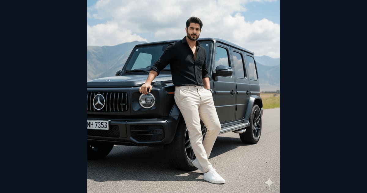 Matte G-Wagon looks sleek AI Image Prompt Result