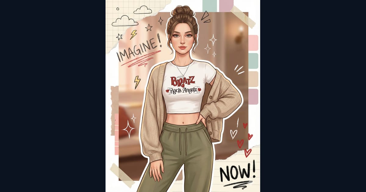 Cozy Vibes and Cartoon Cool AI Image Prompt Result