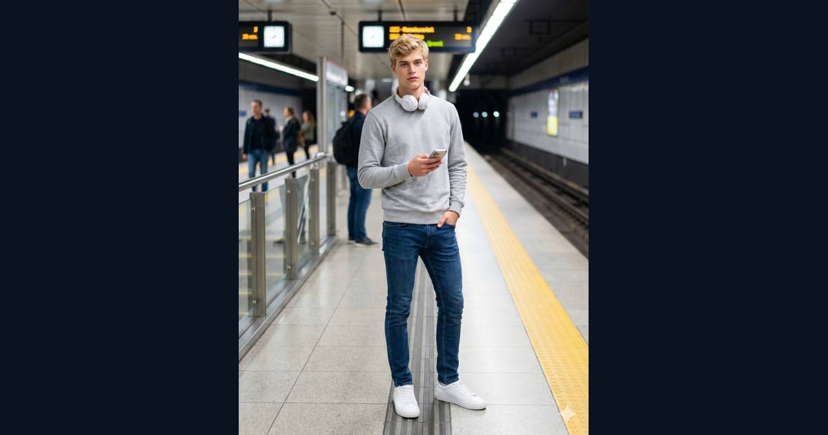 Music and Metro AI Image Prompt Result