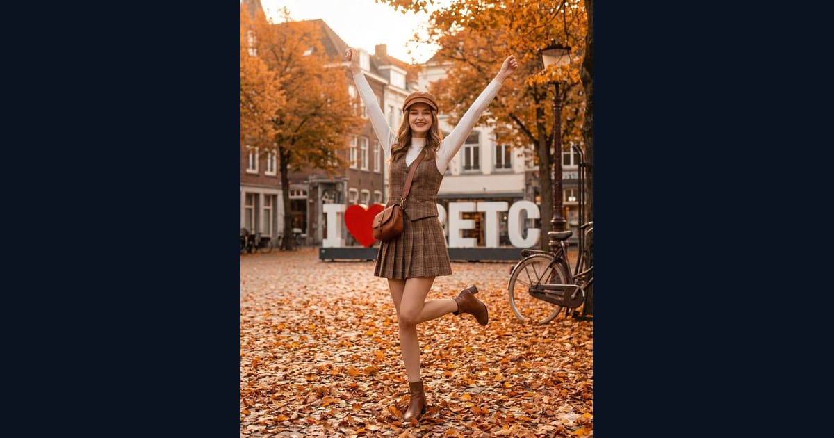 Autumn Joy AI Image Prompt Result