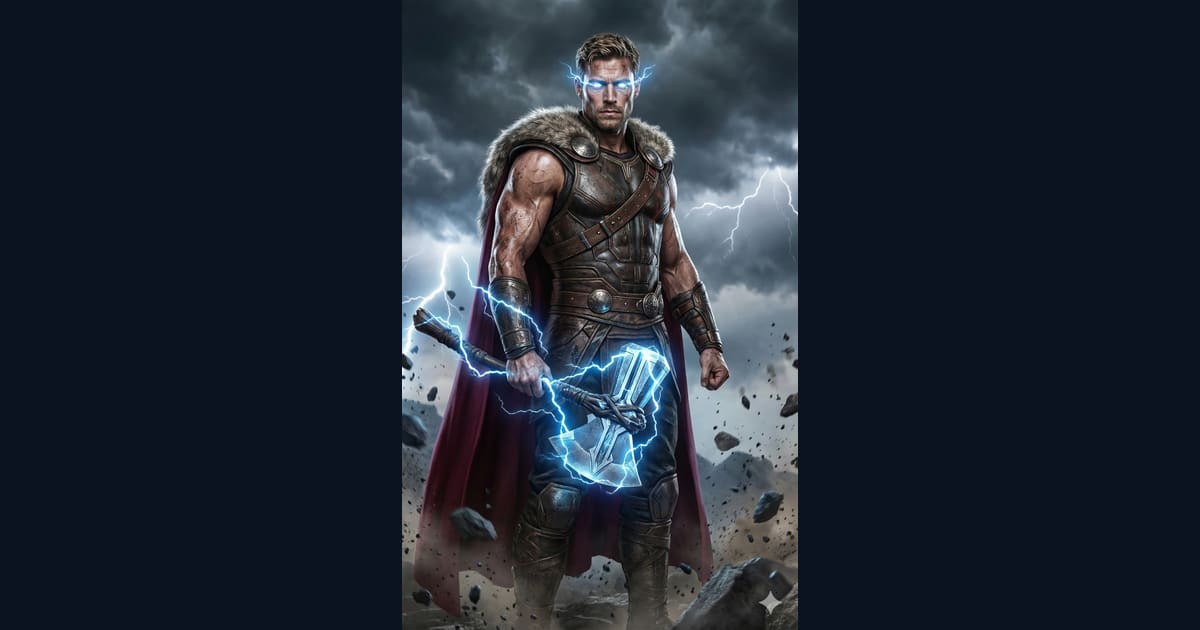 Son of Odin AI Image Prompt Result