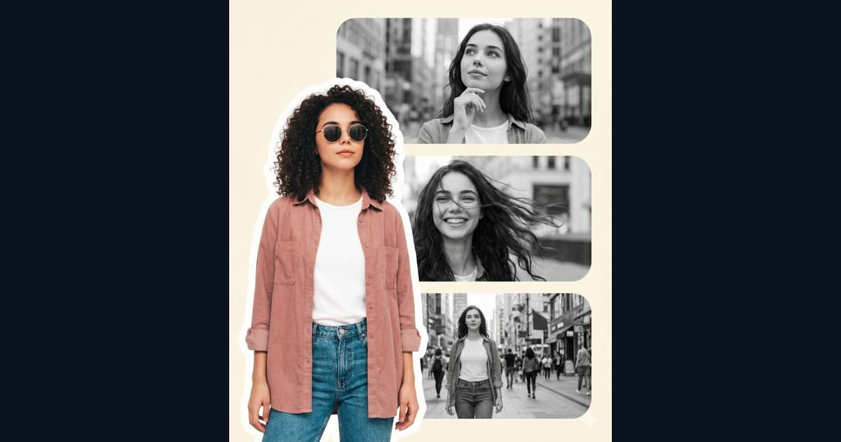 Three Moods of the City AI Image Prompt Result