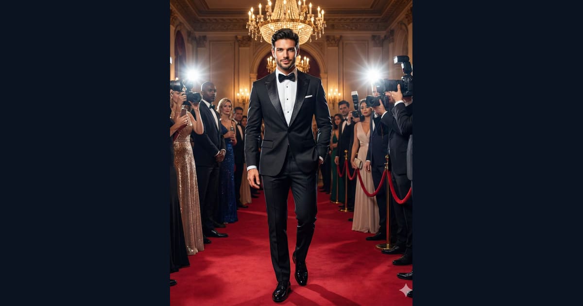 Red Carpet Royalty AI Image Prompt Result