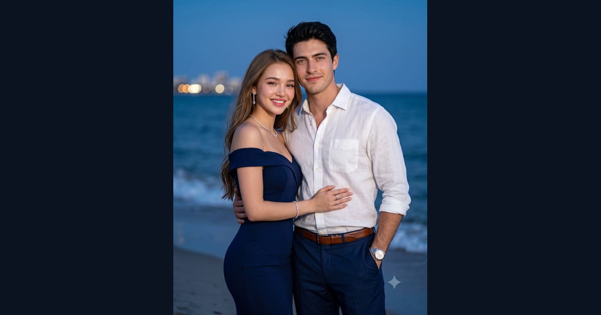 Realistic Couple Photo Prompt AI Image Prompt Result