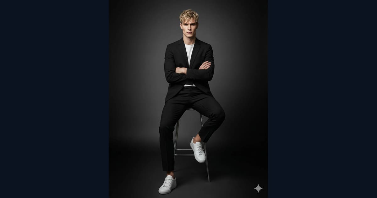 Minimalist Studio Portrait Prompt AI Image Prompt Result