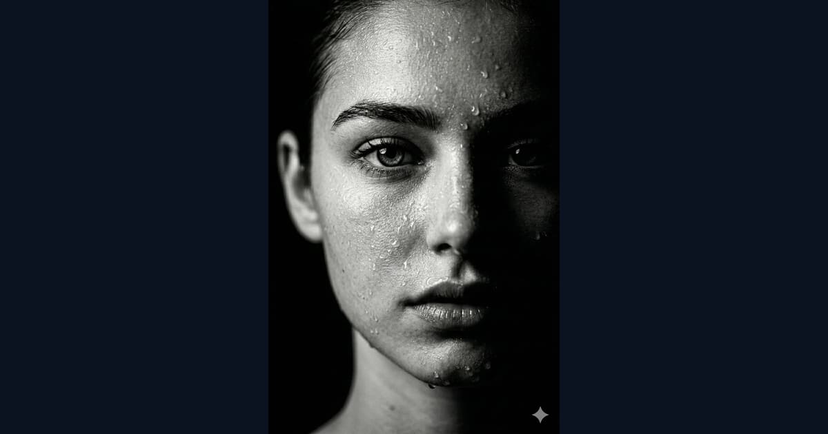 Moody Monochrome Photography Prompt AI Image Prompt Result