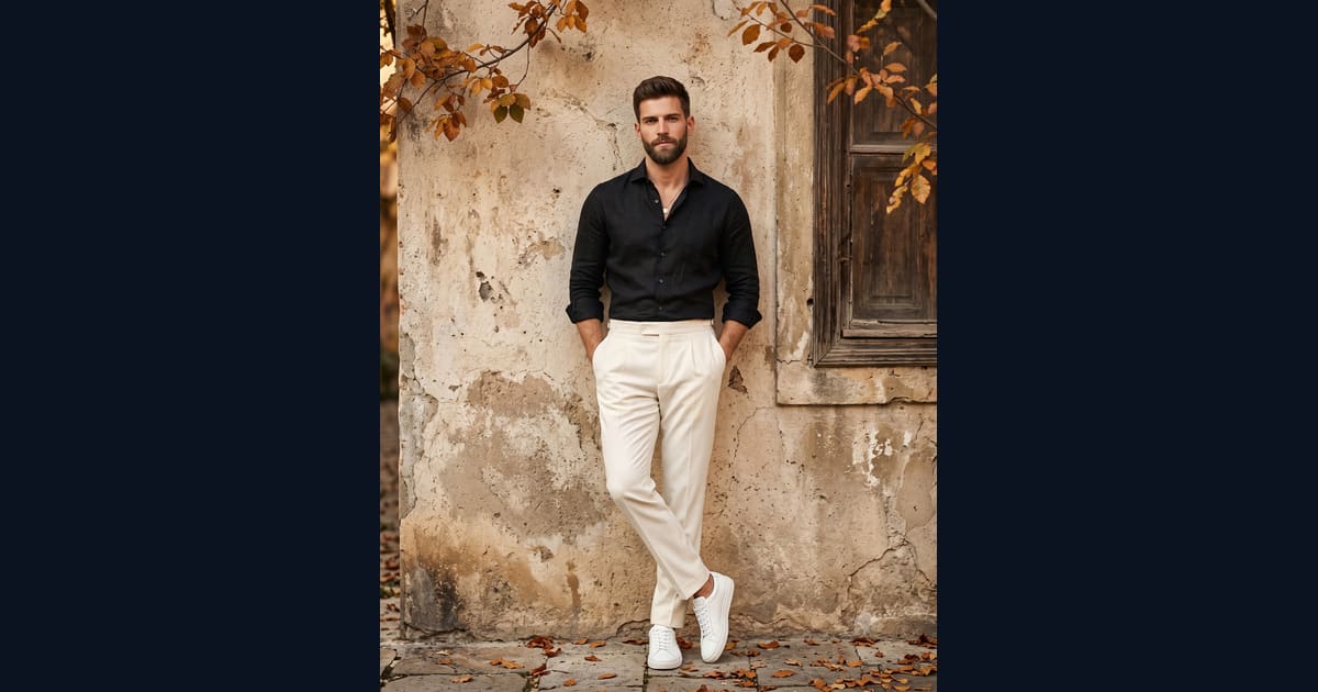 Men's Editorial Prompt AI Image Prompt Result