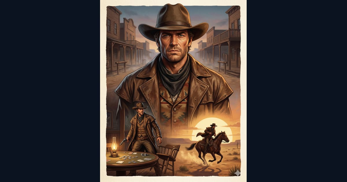 Vintage Cowboy Art Prompt AI Image Prompt Result