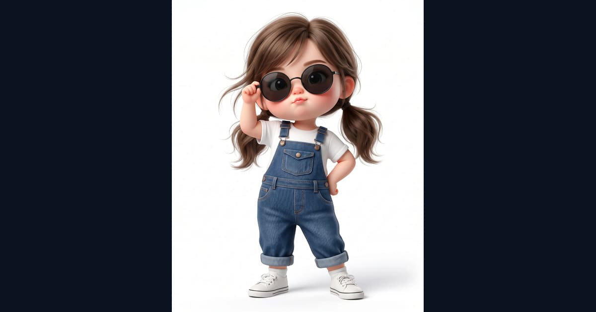 Cute Chibi Girl Prompt AI Image Prompt Result