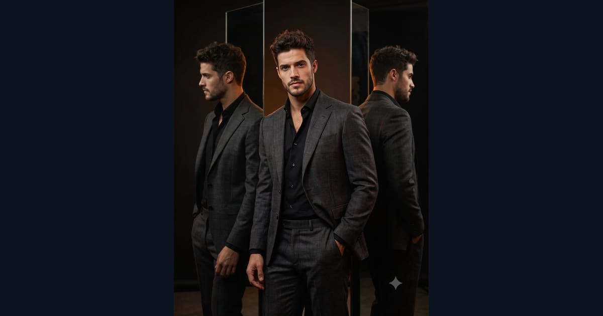 Cinematic Mirror Photography AI Image Prompt Result