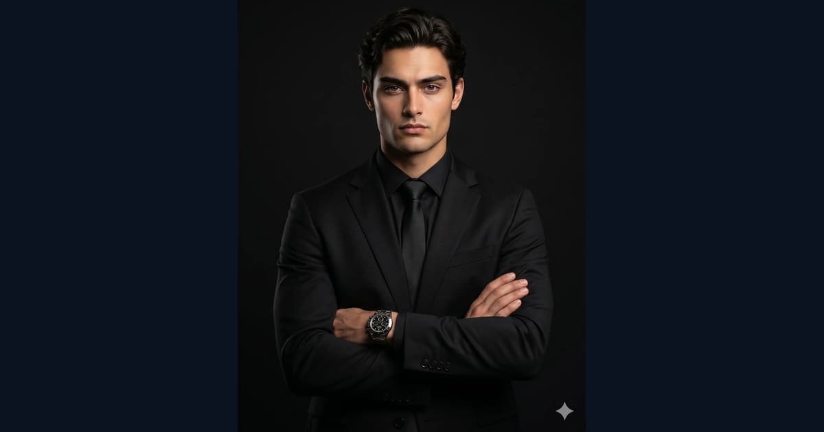 Professional Headshot AI Image Prompt Result