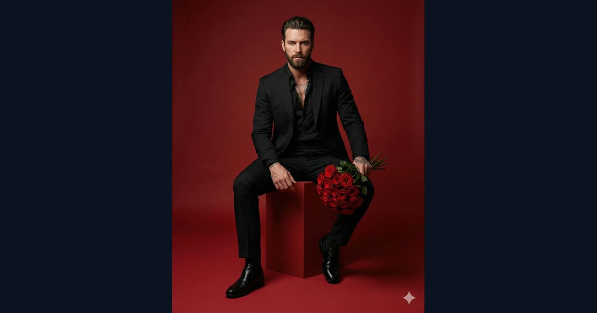 Male Studio Photography Prompt AI Image Prompt Result