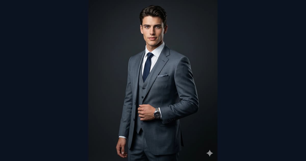 Formal Corporate Photoshoot Prompt AI Image Prompt Result