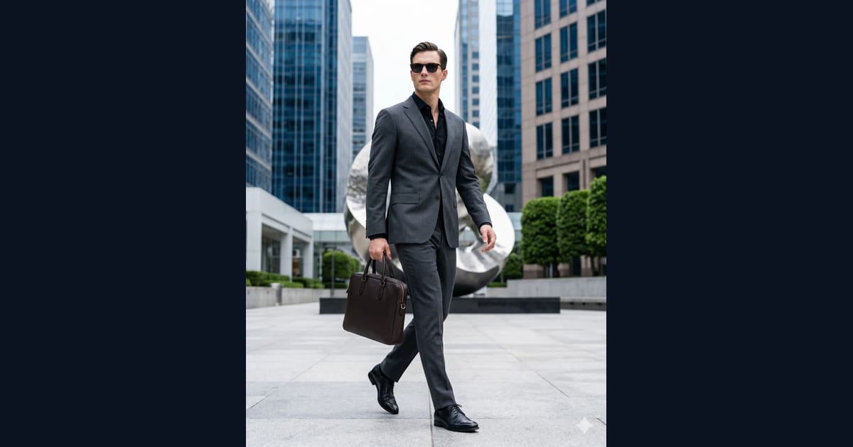 Stylish Men's Fashion Prompt AI Image Prompt Result