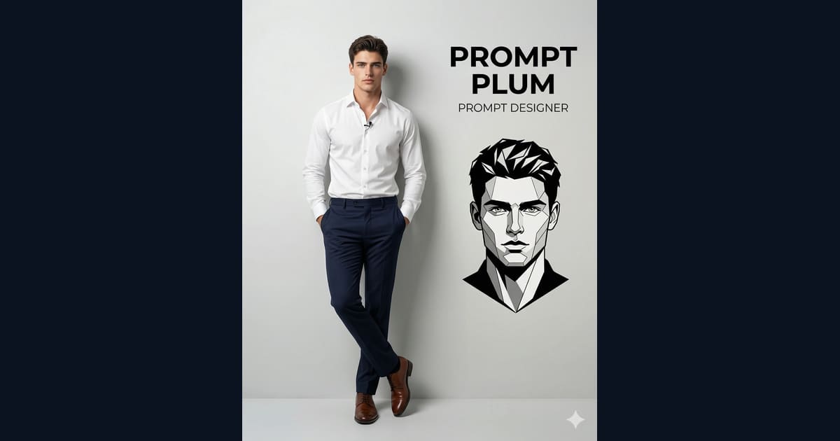 Personal Branding AI Image Prompt Result