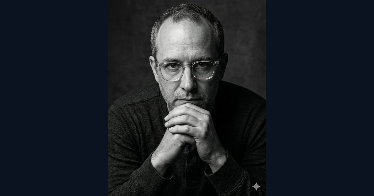 Thoughtful Man Black & White Portrait Prompt - PromptPlum AI Image Prompt Result