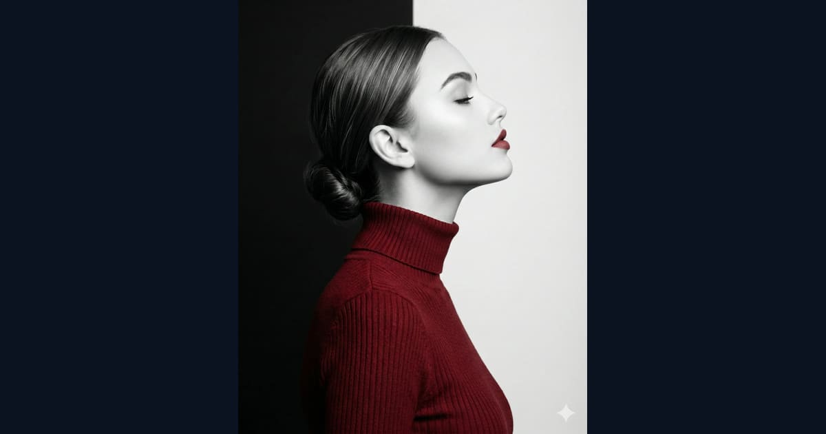 Women Split Profile Prompt AI Image Prompt Result