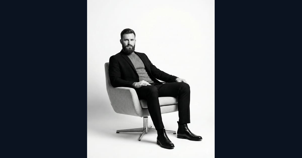 Cinematic B&W Portrait Prompt AI Image Prompt Result