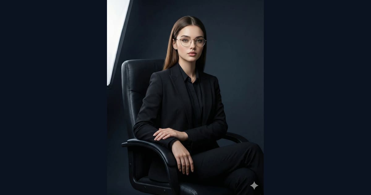 Formal Studio Photography Prompt AI Image Prompt Result