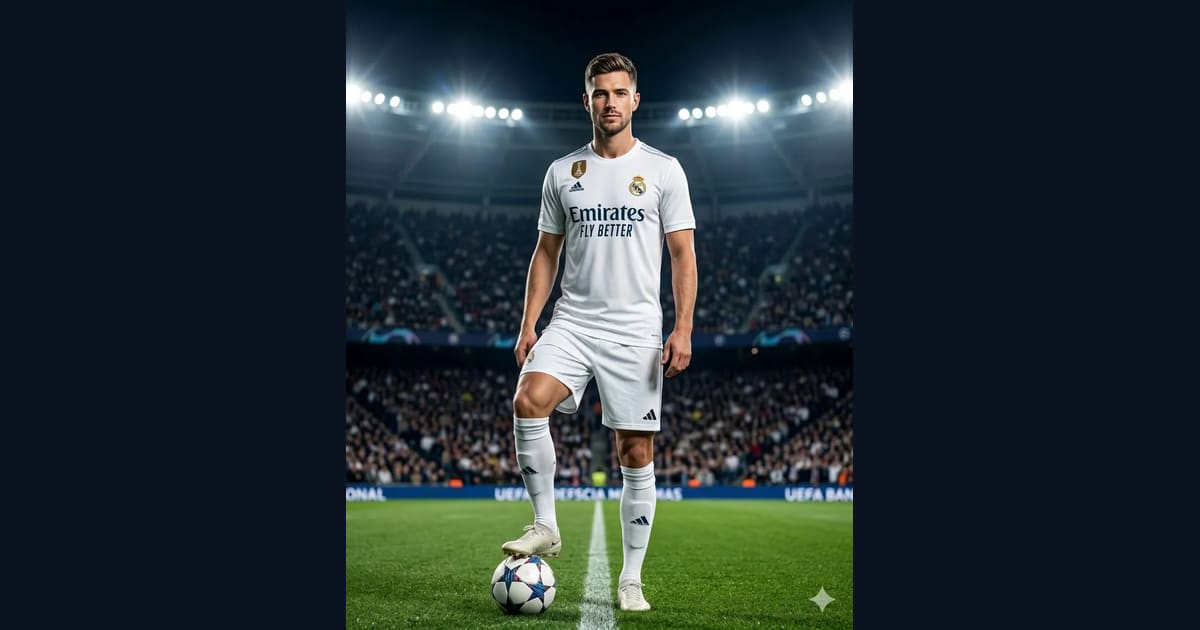 Professional Footballer Prompt AI Image Prompt Result