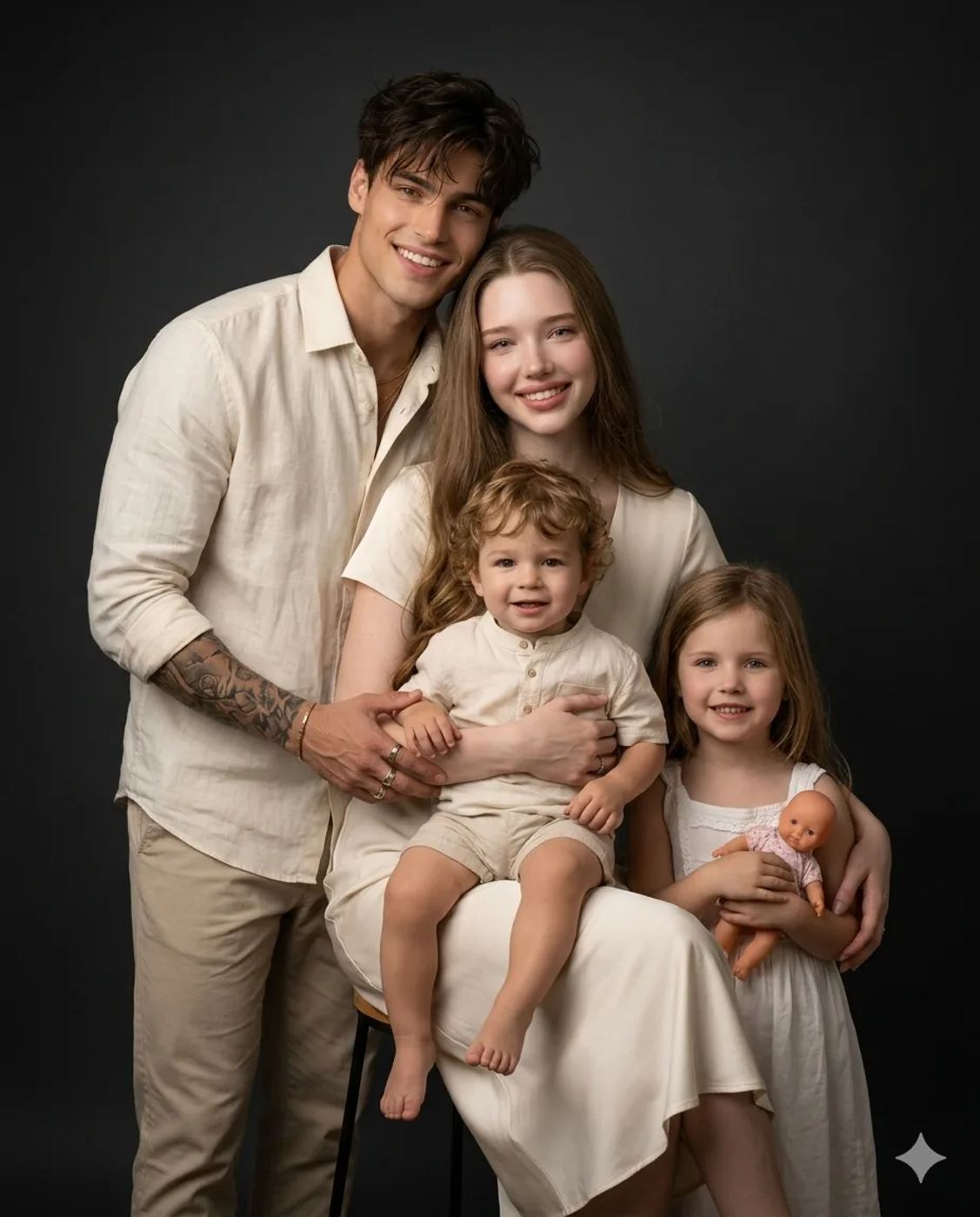Studio Family Portrait