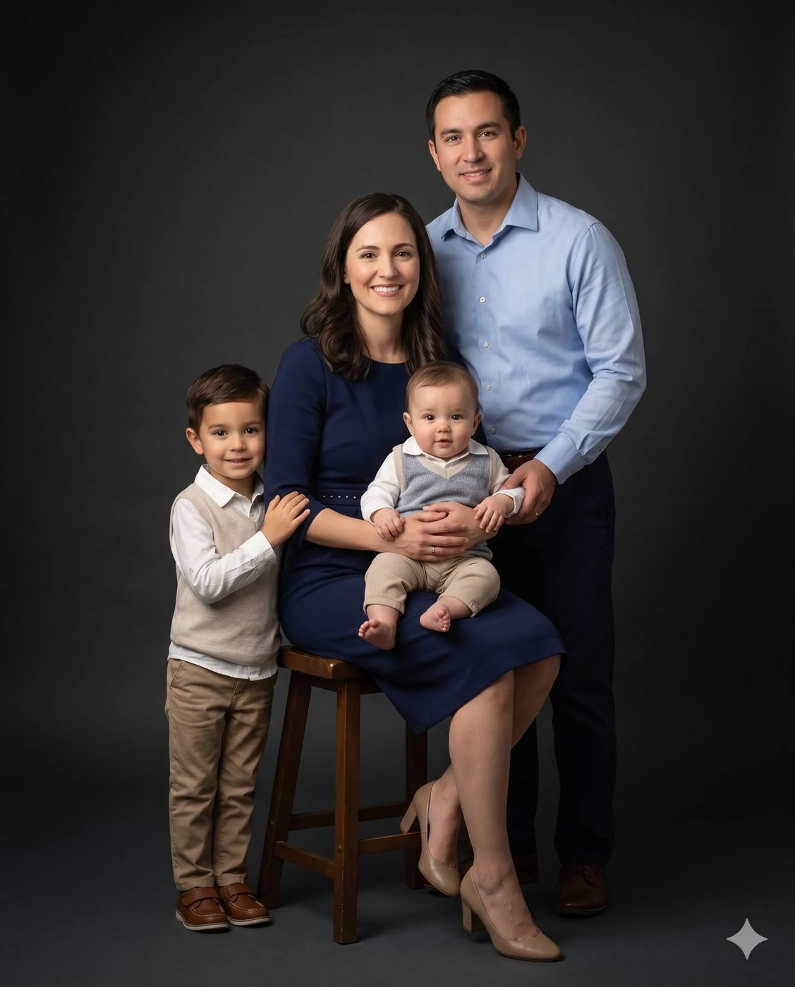 Studio Family Portrait