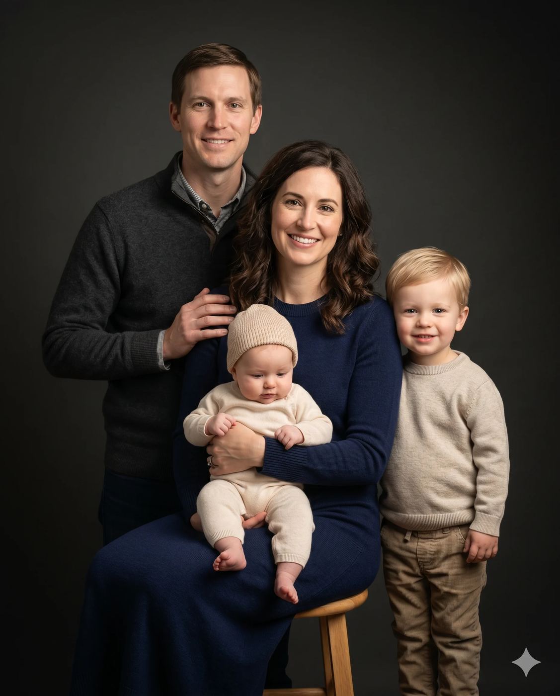 Studio Family Portrait