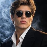 man-suit-sunglasses-smoke-portrait-ai-prompt-promptplum-3