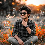 smiling-man-with-heart-bokeh-and-bubbles-portrait-prompt-by-promptplum-2