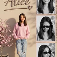 pink-sweater-name-plate-sunglasses-collage-portrait-ai-prompt-by-promptplum-3