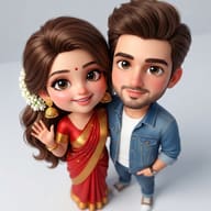 Result 3 for Chibi-Inspired Couple AI Photo Editing Prompt