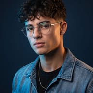 man-with-glasses-denim-jacket-portrait-ai-prompt-by-promptplum-5