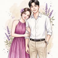 romantic-couple-with-purple-flowers-watercolor-illustration-ai-prompt-by-promptplum-1