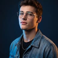 man-with-glasses-denim-jacket-portrait-ai-prompt-by-promptplum-4