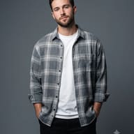 man-in-flannel-shirt-studio-portrait-ai-prompt-by-promptplum-4