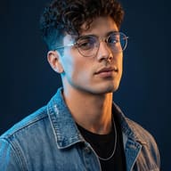 man-with-glasses-denim-jacket-portrait-ai-prompt-by-promptplum-3