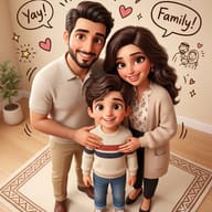 Result 15 for Cozy 3D Family Gathering AI Photo Editing Prompt