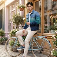 Result 2 for Love on Two Wheels AI Photo Editing Prompt
